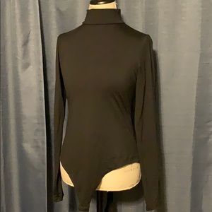 Black Long Sleeve One Piece